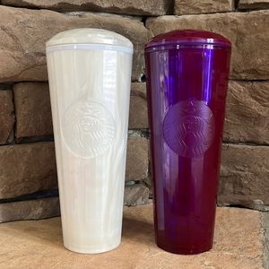 Starbucks 2021 Tumblers‎ / Purple & White / 24 oz